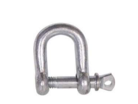 Commercial D Shackle - 6, 8, 10, 12, 16, 20mm