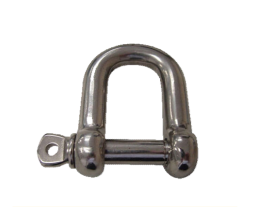 SS304 D Shackle - 5, 6, 8, 10, 12mm