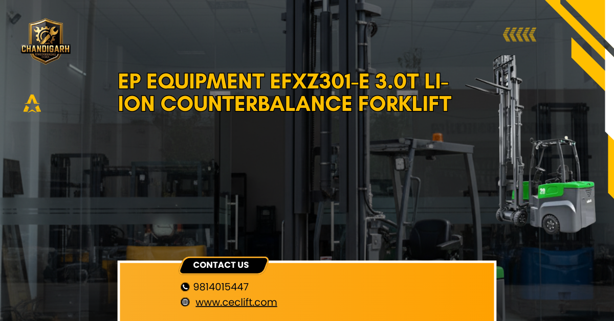 EP Equipment EFXZ301-E 3.0T Li-ion Counterbalance Forklift