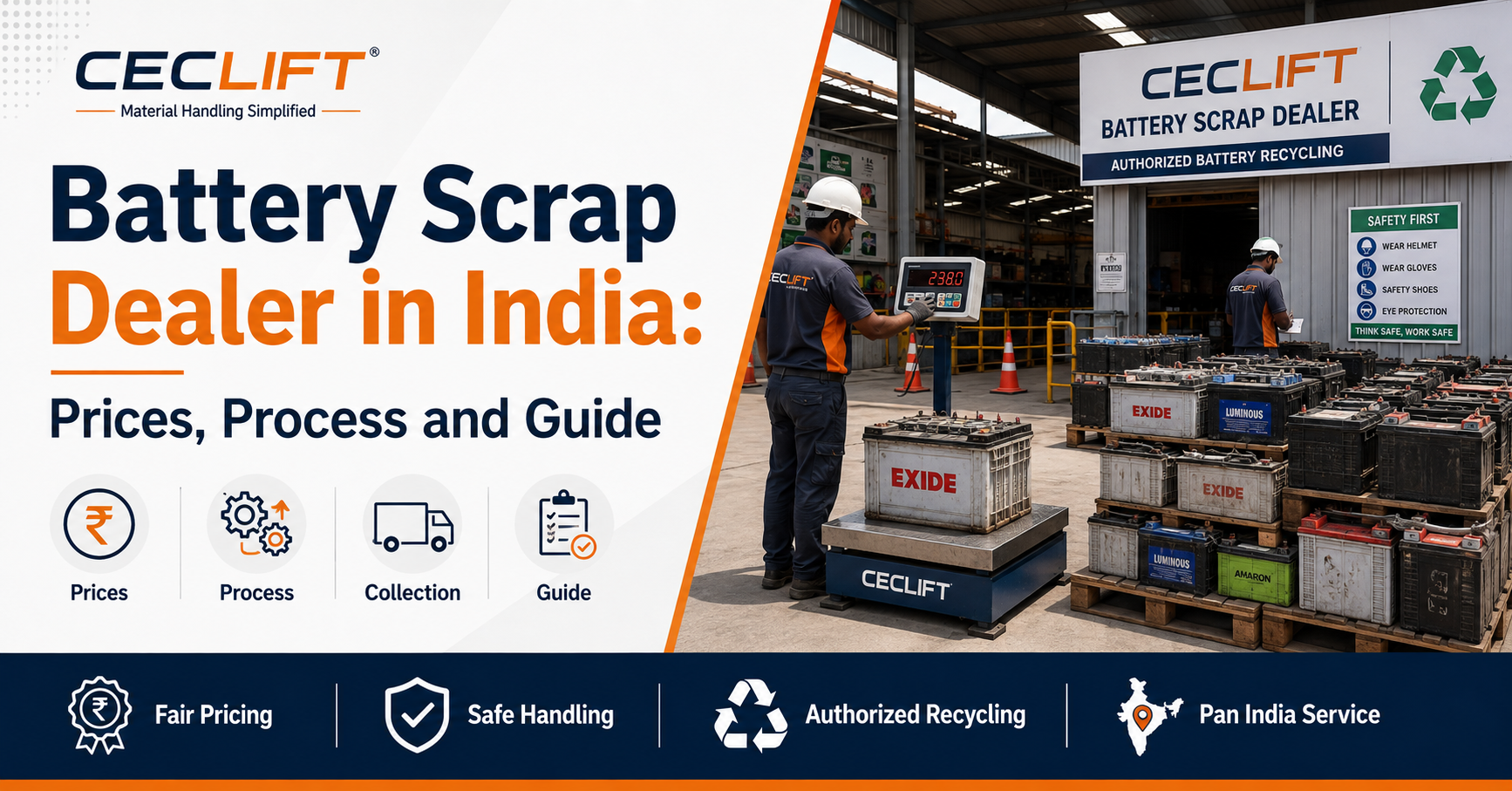 You are currently viewing Battery Scrap Dealer in India: Prices, Process and Guide