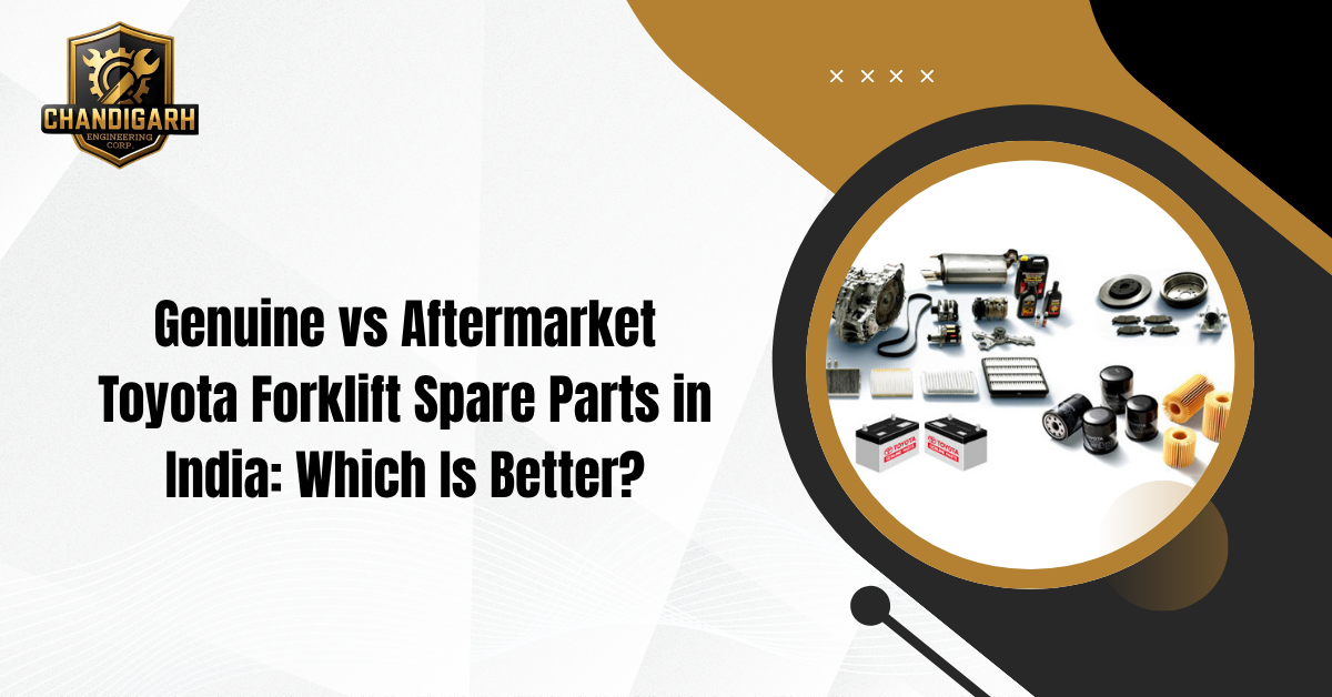 You are currently viewing Genuine vs Aftermarket Toyota Forklift Spare Parts in India: Which Is Better?